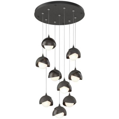 Brooklyn 9-Light Double Shade Round Multi-Light Pendant