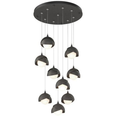 Brooklyn 9-Light Double Shade Round Multi-Light Pendant