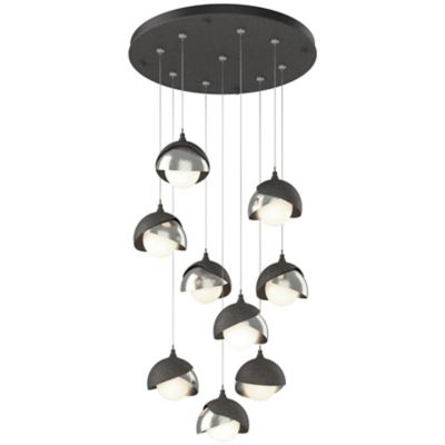 Brooklyn 9-Light Double Shade Round Multi-Light Pendant