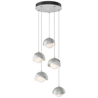 Brooklyn 9-Light Double Shade Round Multi-Light Pendant