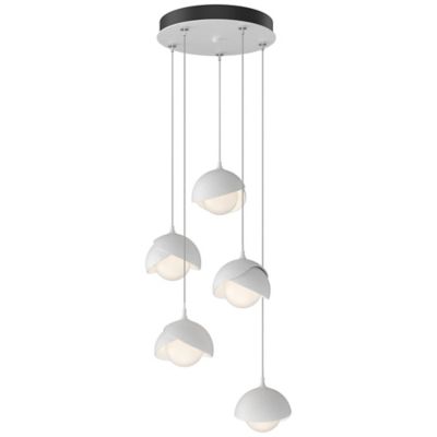 Brooklyn 9-Light Double Shade Round Multi-Light Pendant