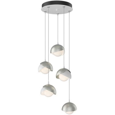 Brooklyn 9-Light Double Shade Round Multi-Light Pendant