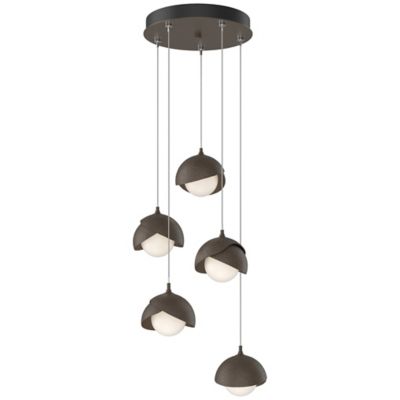 Brooklyn 9-Light Double Shade Round Multi-Light Pendant
