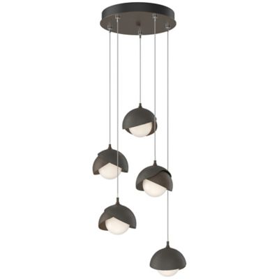 Brooklyn 9-Light Double Shade Round Multi-Light Pendant