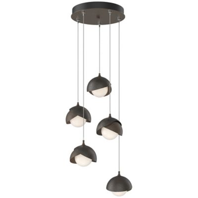 Brooklyn 9-Light Double Shade Round Multi-Light Pendant