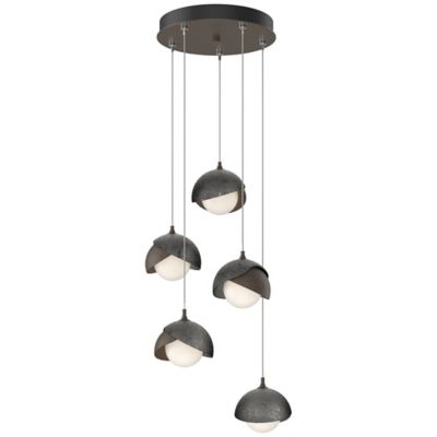 Brooklyn 9-Light Double Shade Round Multi-Light Pendant