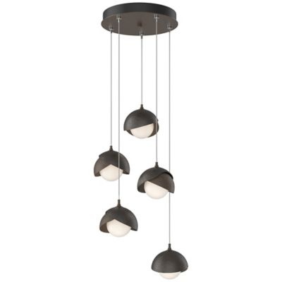 Brooklyn 9-Light Double Shade Round Multi-Light Pendant
