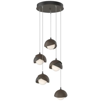 Brooklyn 9-Light Double Shade Round Multi-Light Pendant