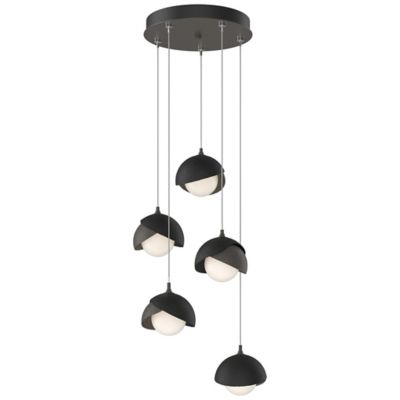 Brooklyn 9-Light Double Shade Round Multi-Light Pendant