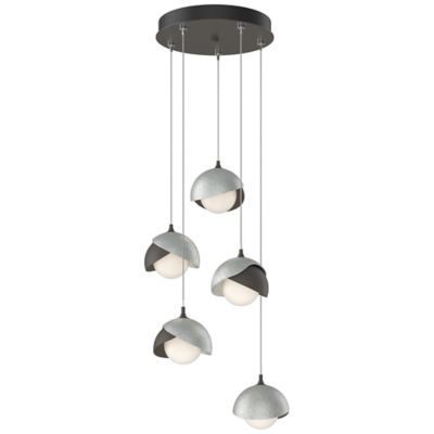 Brooklyn 9-Light Double Shade Round Multi-Light Pendant