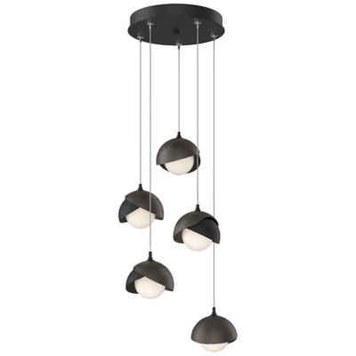 Brooklyn 9-Light Double Shade Round Multi-Light Pendant