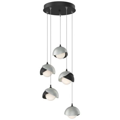Brooklyn 9-Light Double Shade Round Multi-Light Pendant