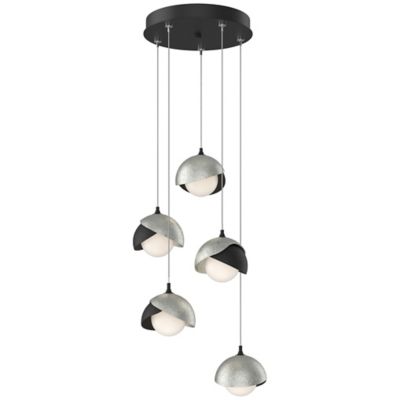 Brooklyn 9-Light Double Shade Round Multi-Light Pendant