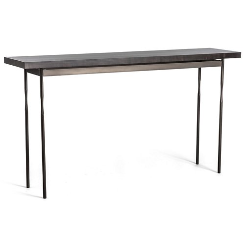Senza Wood Top Console Table