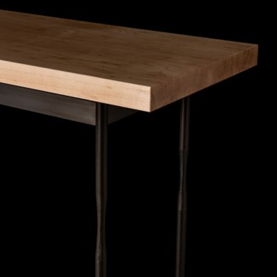 Senza Wood Top Console Table