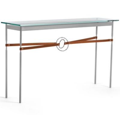 Equus Glass Top Console Table