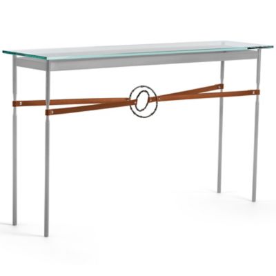 Equus Glass Top Console Table