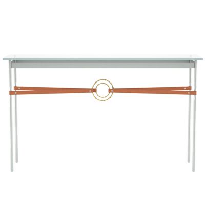 Equus Glass Top Console Table