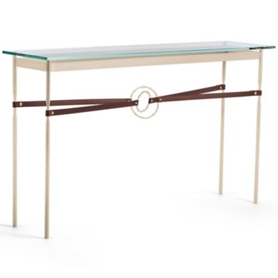 Equus Glass Top Console Table