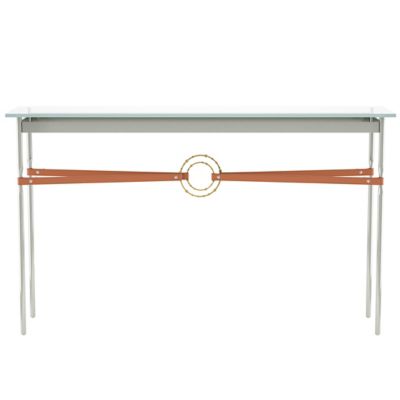 Equus Glass Top Console Table