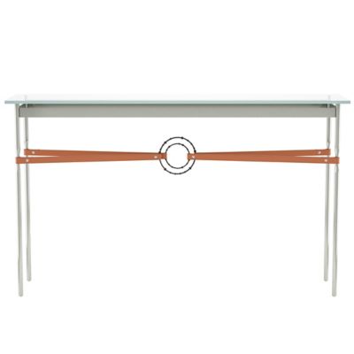 Equus Glass Top Console Table