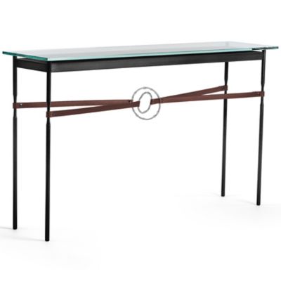 Equus Glass Top Console Table