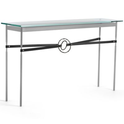 Equus Glass Top Console Table