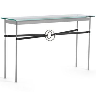 Equus Glass Top Console Table