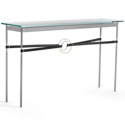 Equus Glass Top Console Table