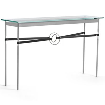 Equus Glass Top Console Table