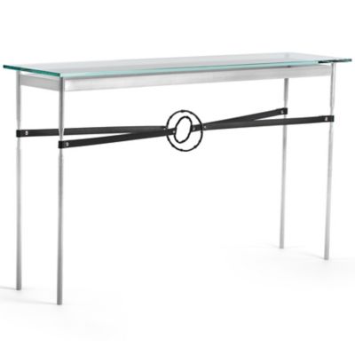 Equus Glass Top Console Table