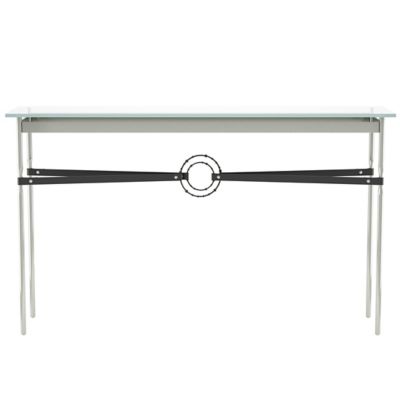 Equus Glass Top Console Table