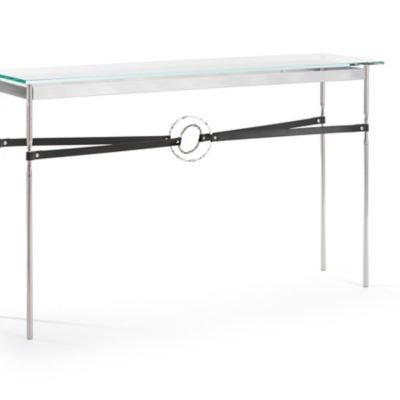 Equus Glass Top Console Table