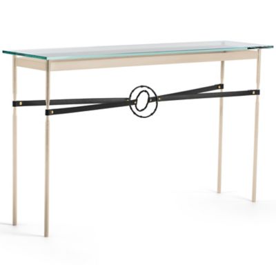 Equus Glass Top Console Table