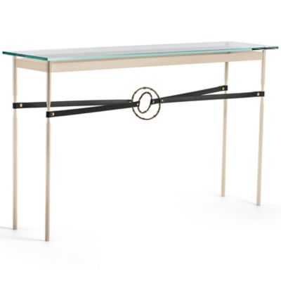 Equus Glass Top Console Table