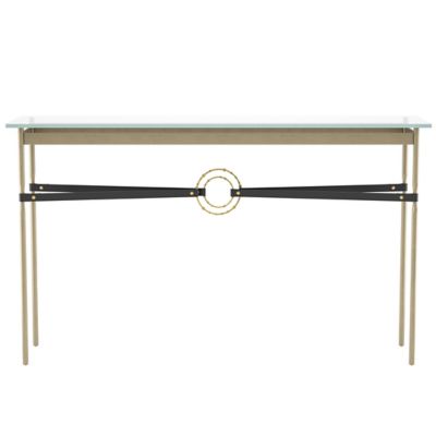 Equus Glass Top Console Table