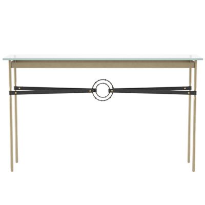 Equus Glass Top Console Table