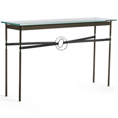 Equus Glass Top Console Table