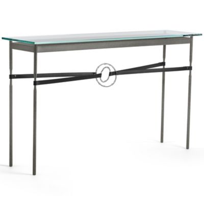 Equus Glass Top Console Table