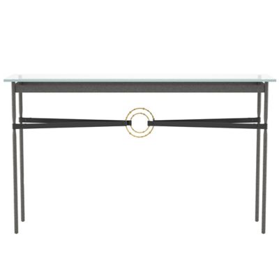 Equus Glass Top Console Table