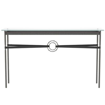 Equus Glass Top Console Table