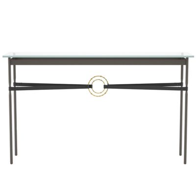 Equus Glass Top Console Table