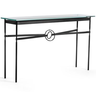 Equus Glass Top Console Table