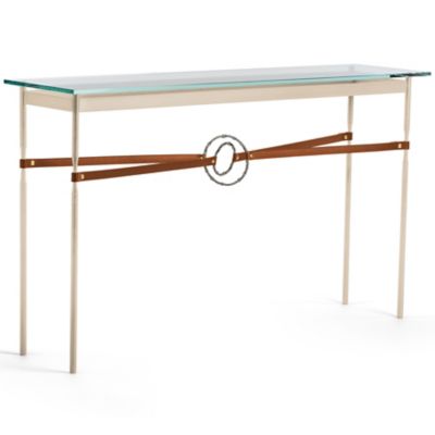 Equus Glass Top Console Table