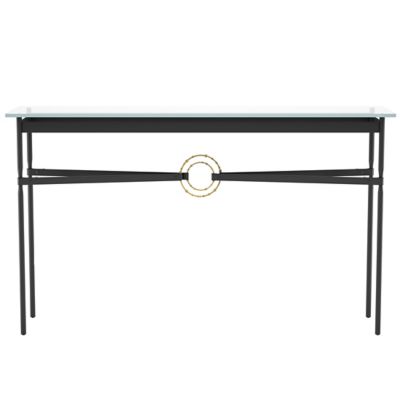 Equus Glass Top Console Table