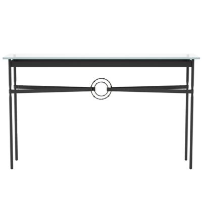 Equus Glass Top Console Table