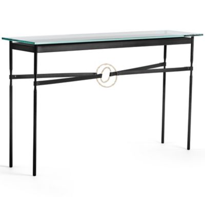 Equus Glass Top Console Table