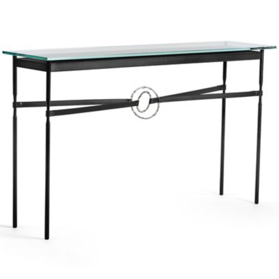 Equus Glass Top Console Table