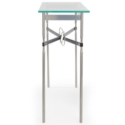 Equus Glass Top Console Table