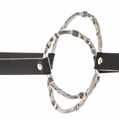 Equus Glass Top Console Table